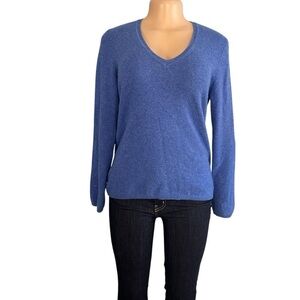 Cashmere by Charter Club Blue Cashmere Sweater